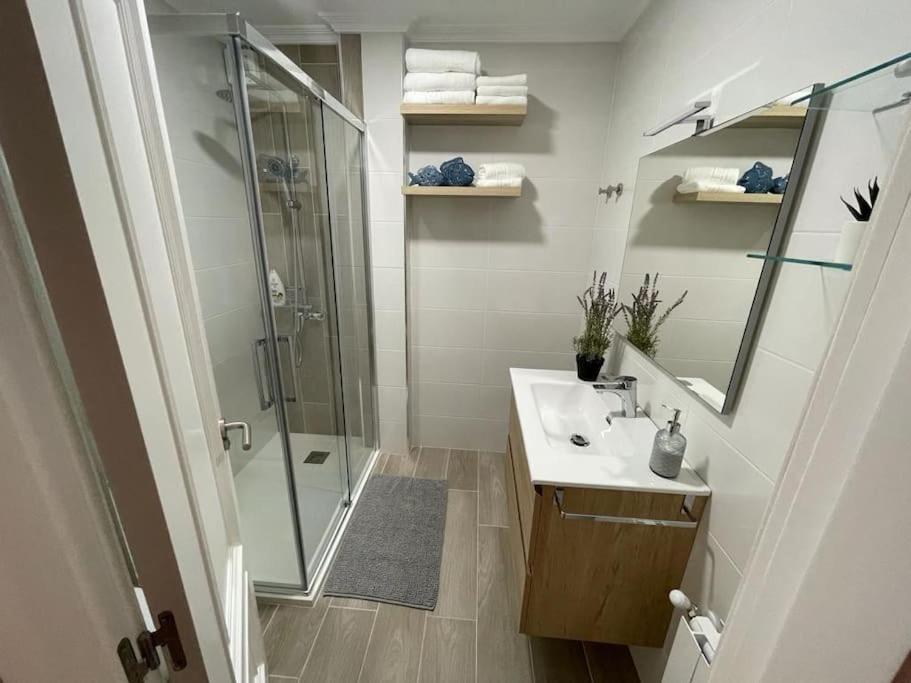 Apartamento Entrebateas Aldán Buitenkant foto